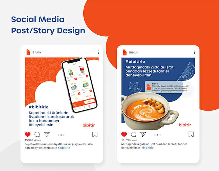Cover image for Bibitir Social Media Design & Banner on Behance