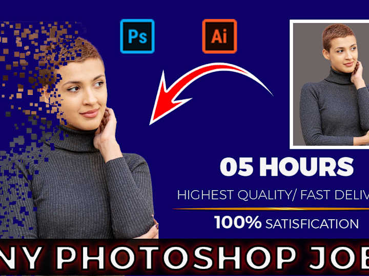 Cover image for I will do any photoshop editing job within 3 hours