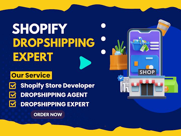 Cover image for Shopify Dropshipping Expert | Store Developer&Dropshipping Agent