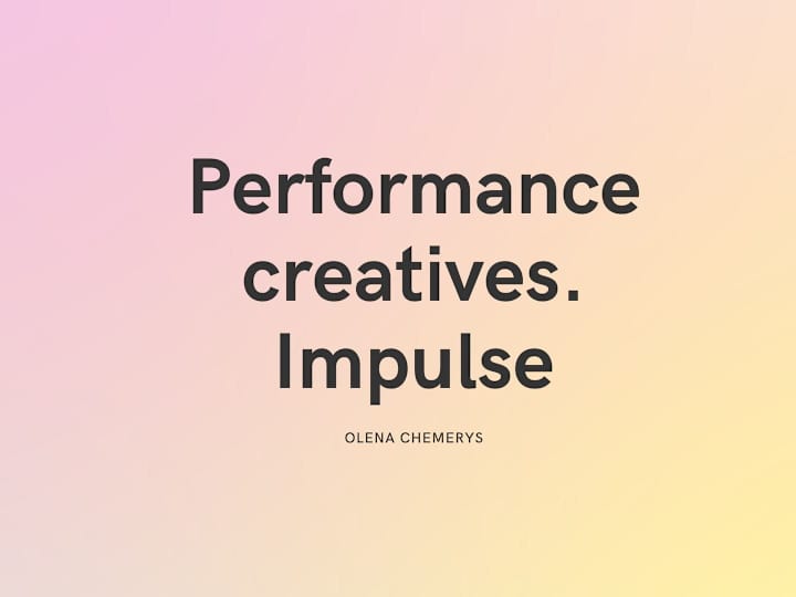 Cover image for Performance creatives for Impulse