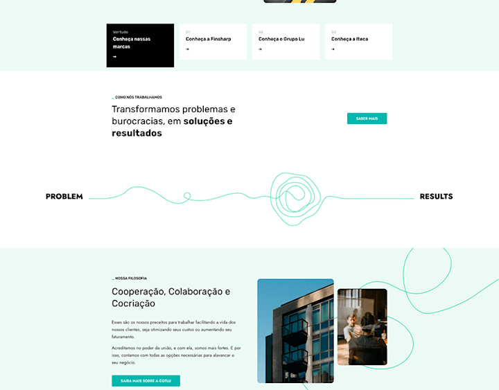 Cover image for Site em Wordpress - COTLU COMPANY :: Behance