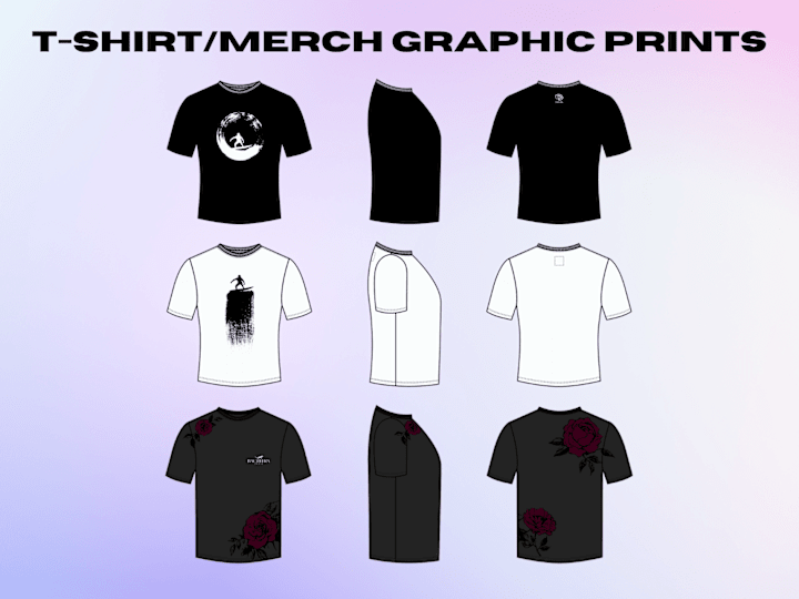 Cover image for Graphic Prints for T-shirts, Hoodies, Tote Bags & Merch