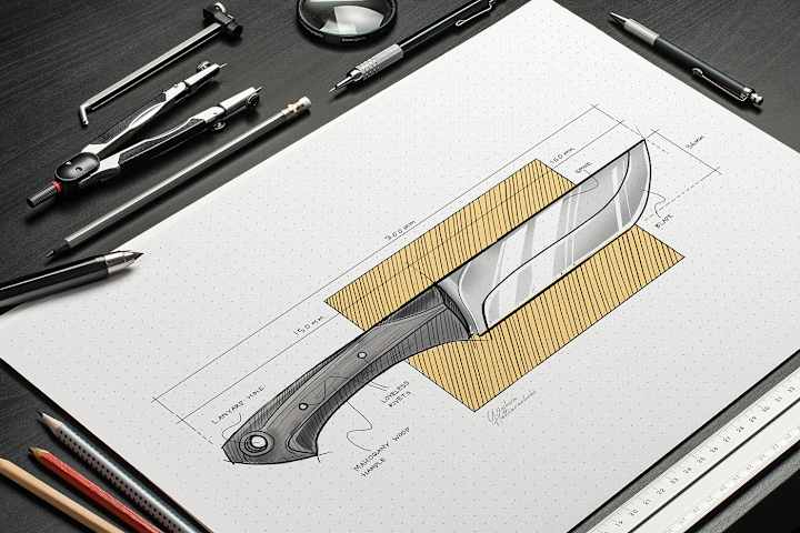 Cover image for Concept Development, Contemporary Knife Design 