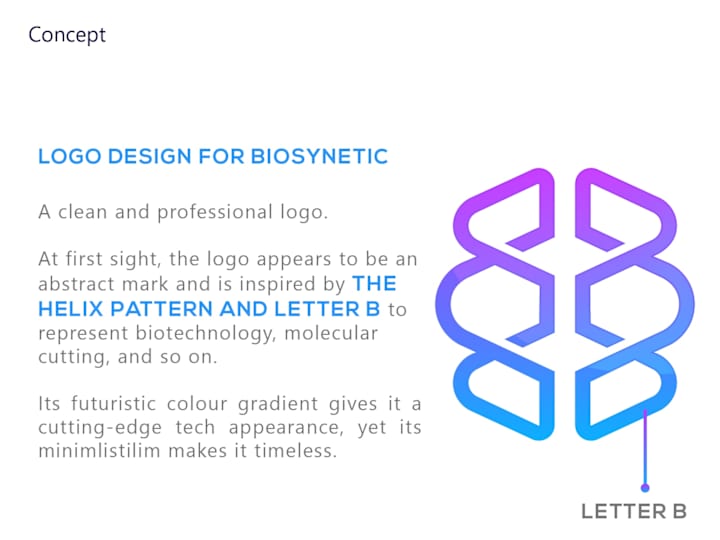 Cover image for Logo desgin for BioSynetic 