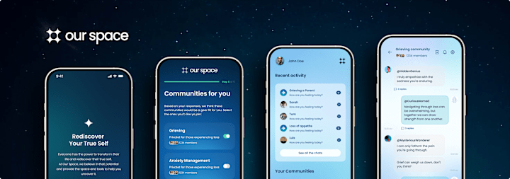 Cover image for Our Space – A Digital Community for Reflection & Growth