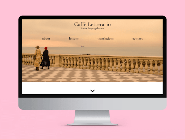 Cover image for Website Design | Caffè Letterario 