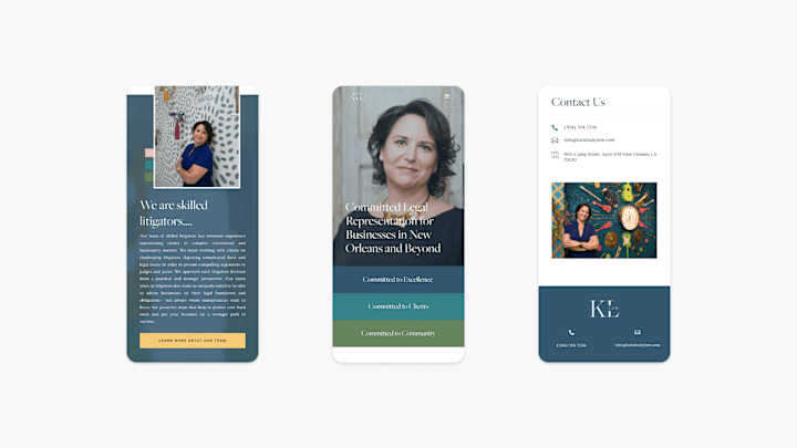 Cover image for Katie Lasky Law - Branding | Wordpress Web Design & Development