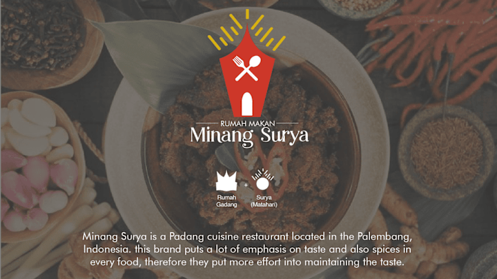 Cover image for Visual Branding for Minang Surya Restaurant