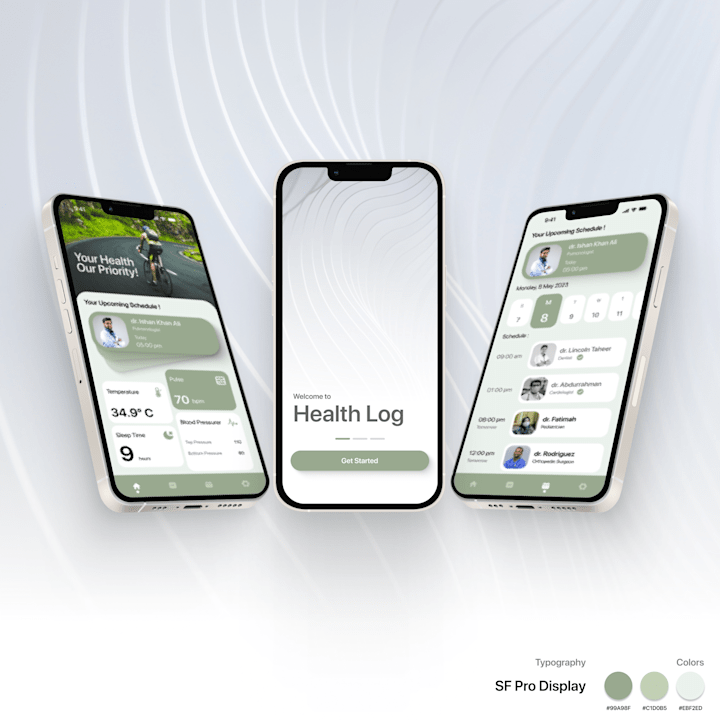 Cover image for Health Log App : Your Friend Health App