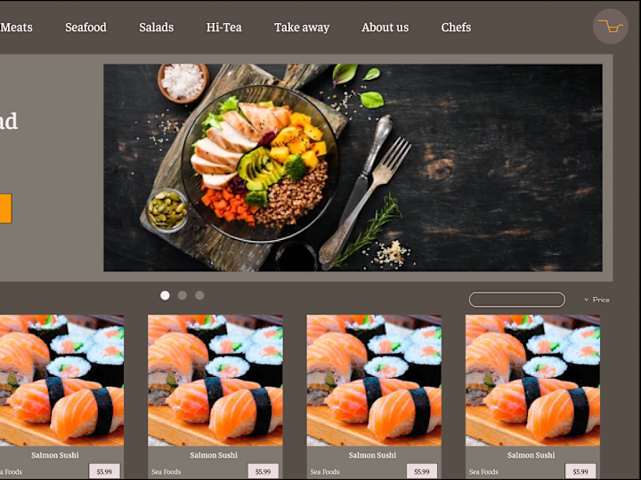 Cover image for Restaurant Landing Page