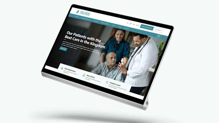 Cover image for Designing an Intuitive Website for Al Salam Hospital