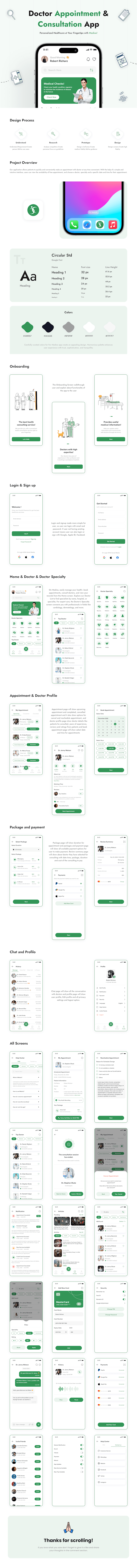 Cover image for Doctor Appointment & Consultation App 