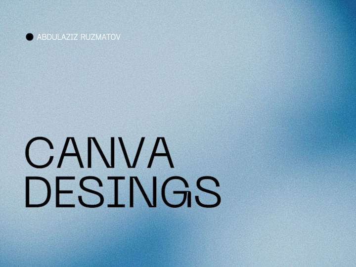 Cover image for Canva designs