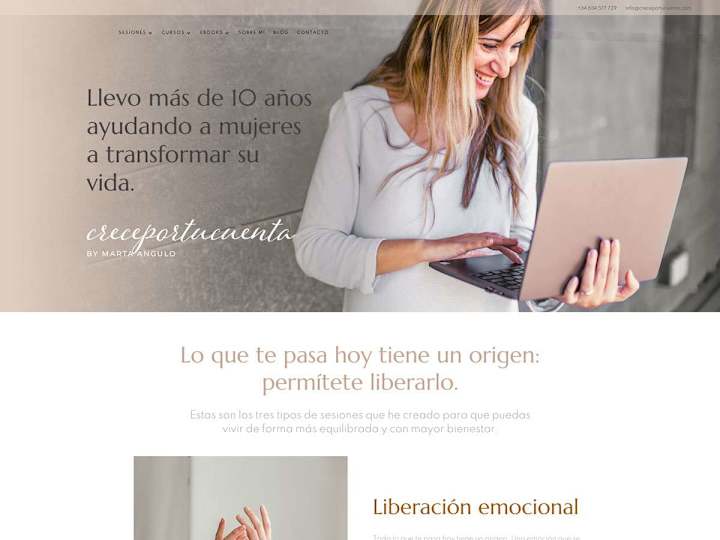 Cover image for Website for Crece por tu Cuenta