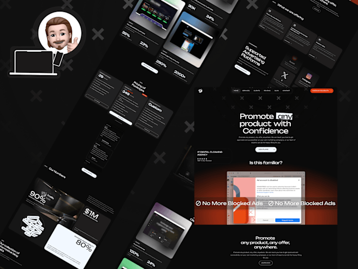 Cover image for Well Designed website that converts visitors into customers