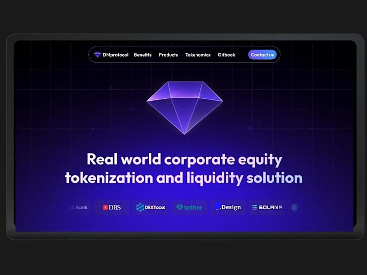 Cover image for Diamond Official Website Design