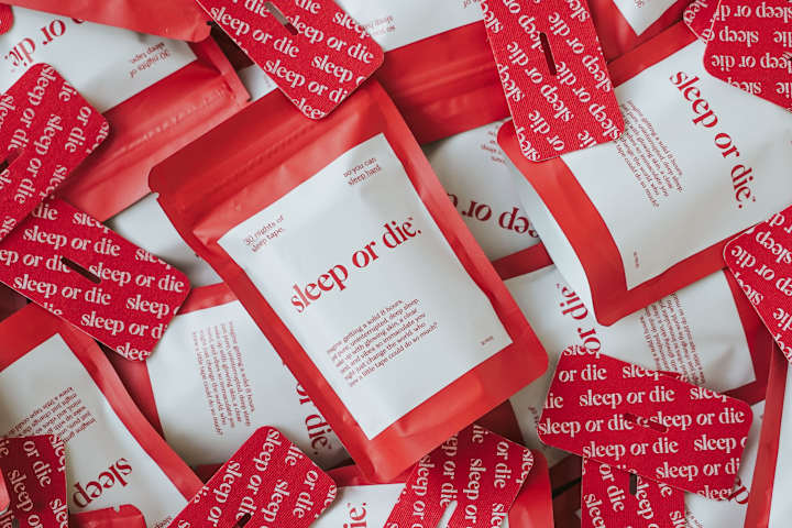 Cover image for Sleep or Die™ | Brand Strategy & Development, Web Design 