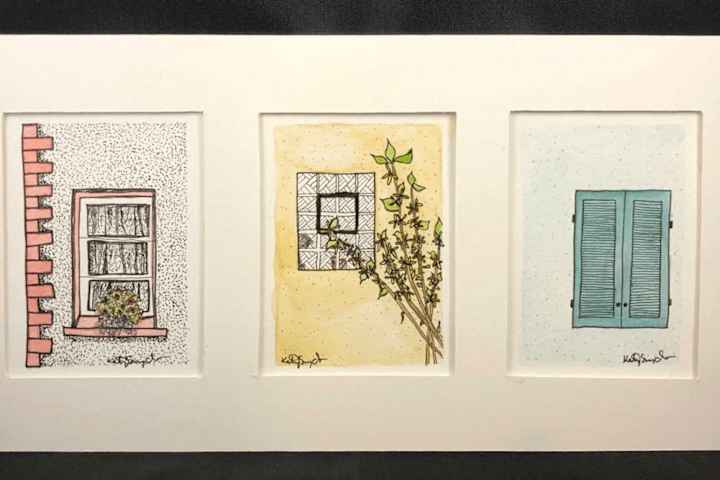 Cover image for Windows and Doors | watercolor