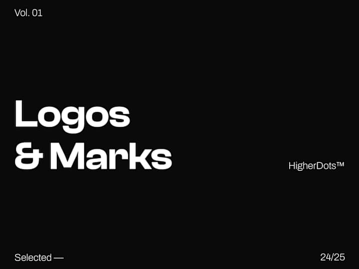 Cover image for Logos & Marks Vol.01