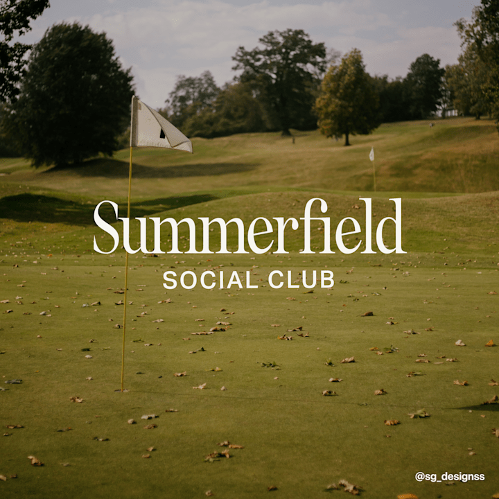 Cover image for Summerfield Social Club | Brand Design for Golf Club 