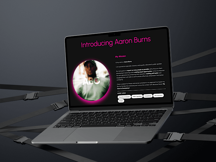 Cover image for Aaron Burns - Framer Influencer Landing Page