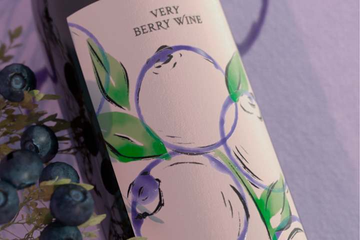 Cover image for VERY BERRY WINE