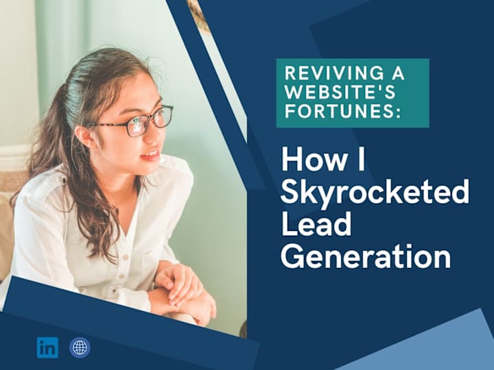 Cover image for Reviving a Website's Fortunes: How I Skyrocketed Lead Generation
