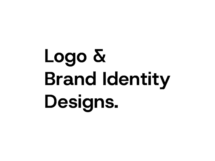 Cover image for Logo & Brand Identity Designs