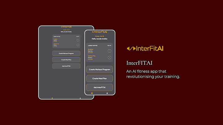 Cover image for InterFITAI: An AI Fitness App