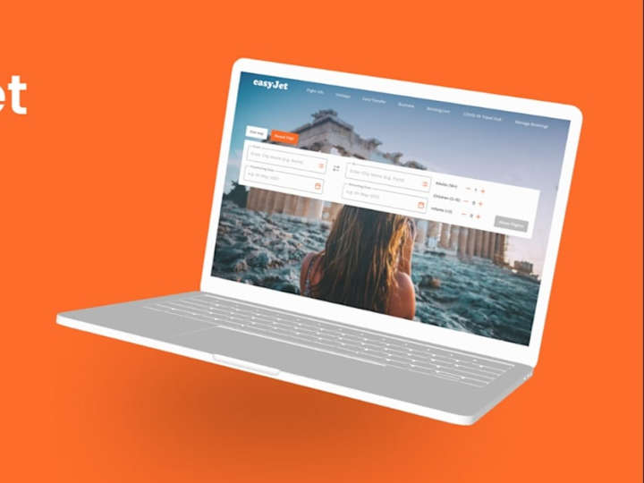 Cover image for Easy Jet UI/UX Design
