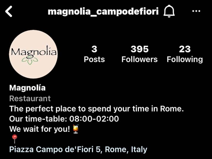 Cover image for Magnolía (@magnolia_campodefiori) • Instagram photos and videos