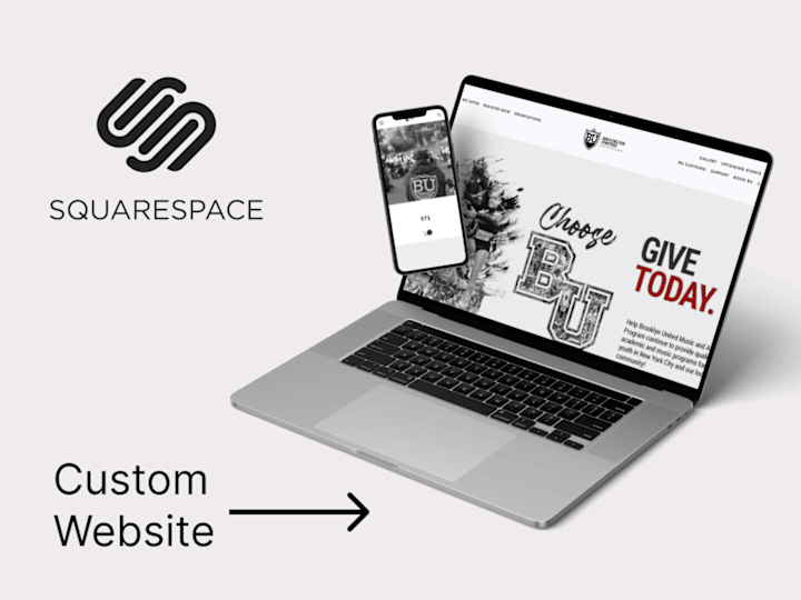 Cover image for Sqaurespace website design and development 