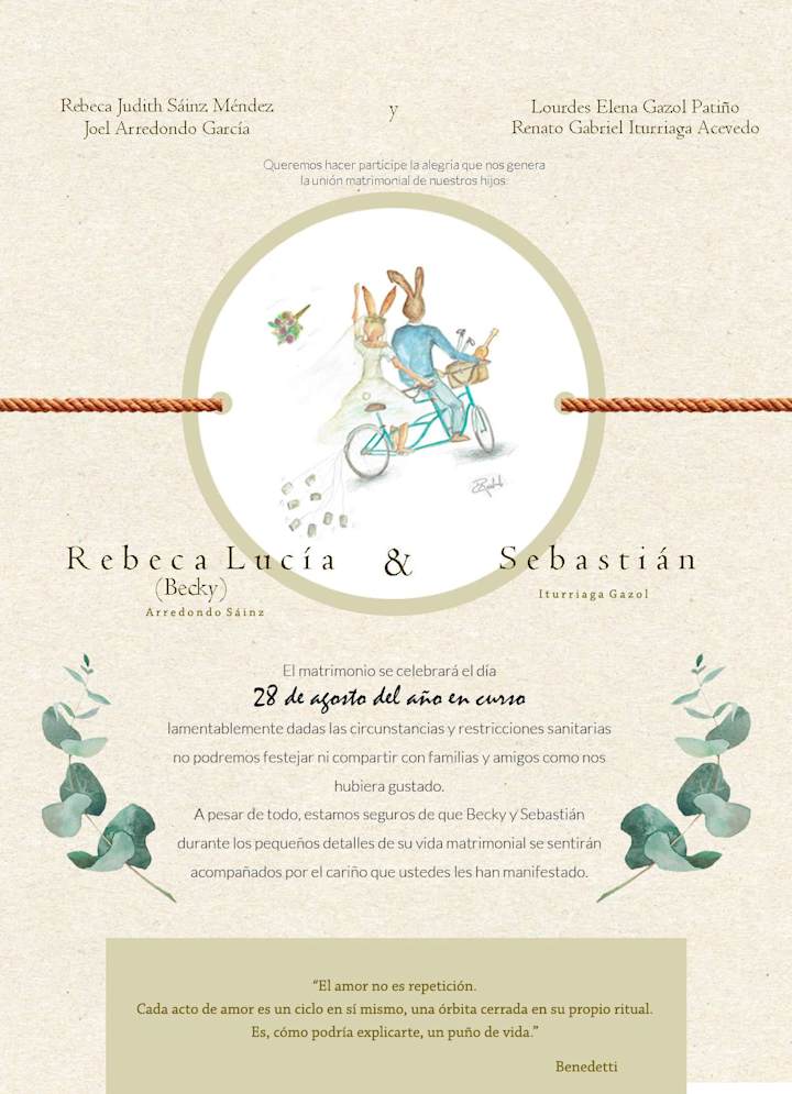 Cover image for Custom Wedding Invitation Suite