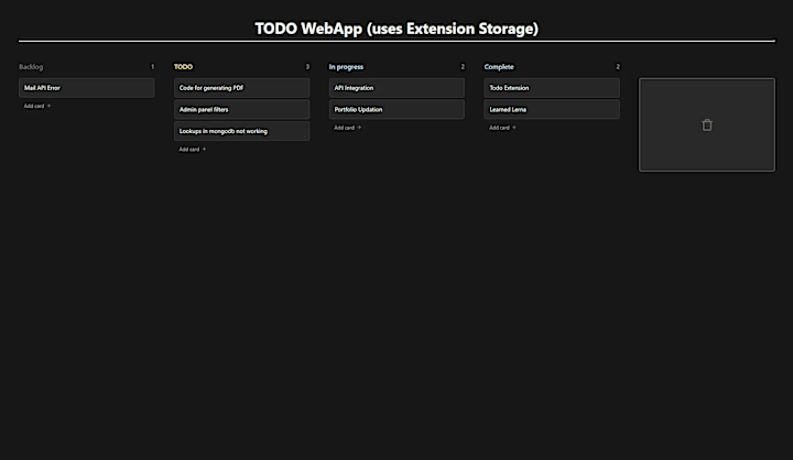 Cover image for ToDo Extension with Chrome Extension