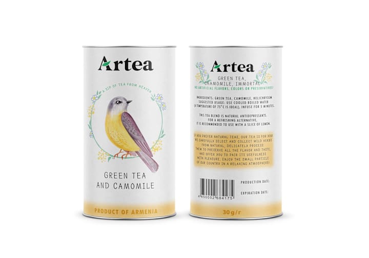 Cover image for Bird illustrations for "Artea"