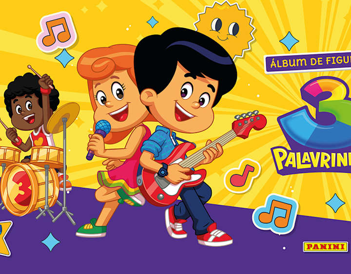 Cover image for 3 Palavrinhas | Álbum de Figurinhas