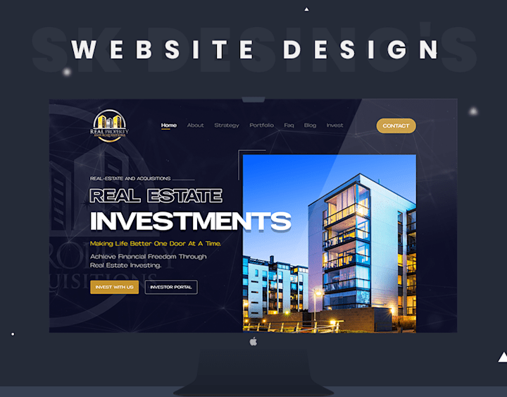 Cover image for Real Estate Website Design