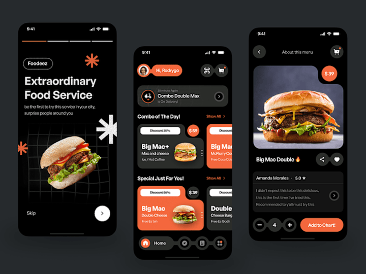 Cover image for Food Delivery Order Mobile App Ui Design