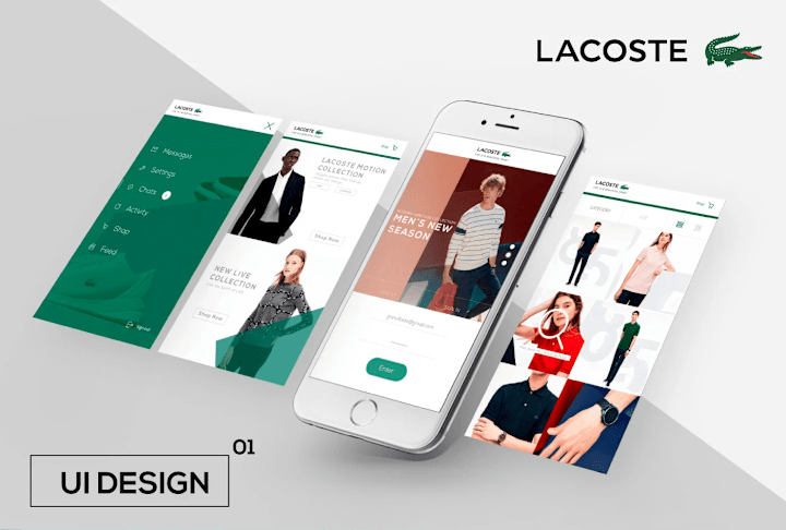 Cover image for App Design | Lacoste 🐊