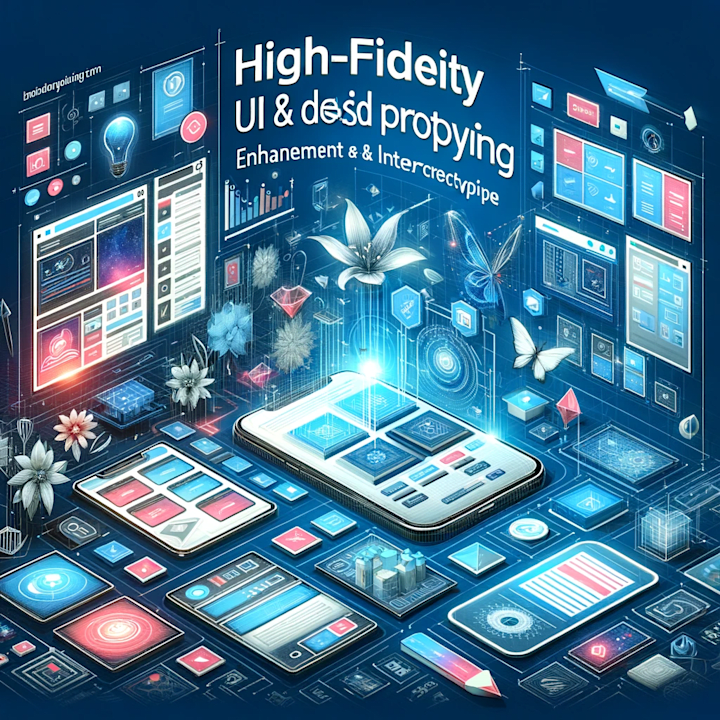 Cover image for High-Fidelity UI Design from Existing Wireframes with Prototypes