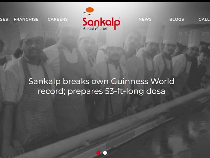 Cover image for Sankalp - A Bond of Trust - India’s Leading Restaurant Franchis…