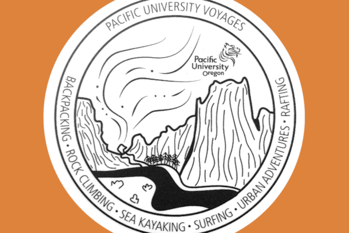 Cover image for Pacific University Voyages | sticker design