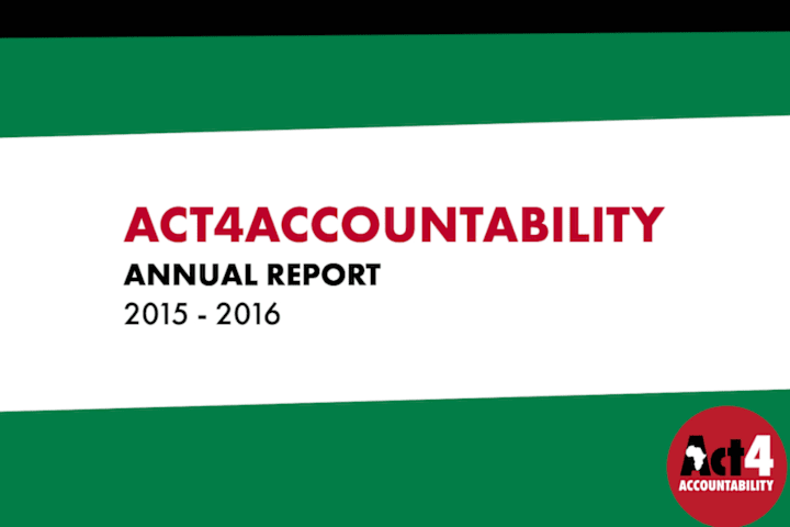 Cover image for ACT4 Annual Report