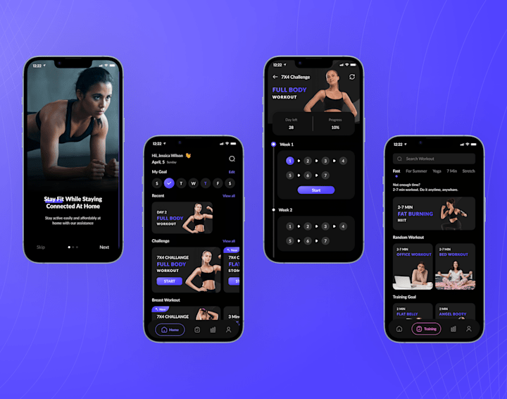 Cover image for Women Workout – Home Fitness App for Women