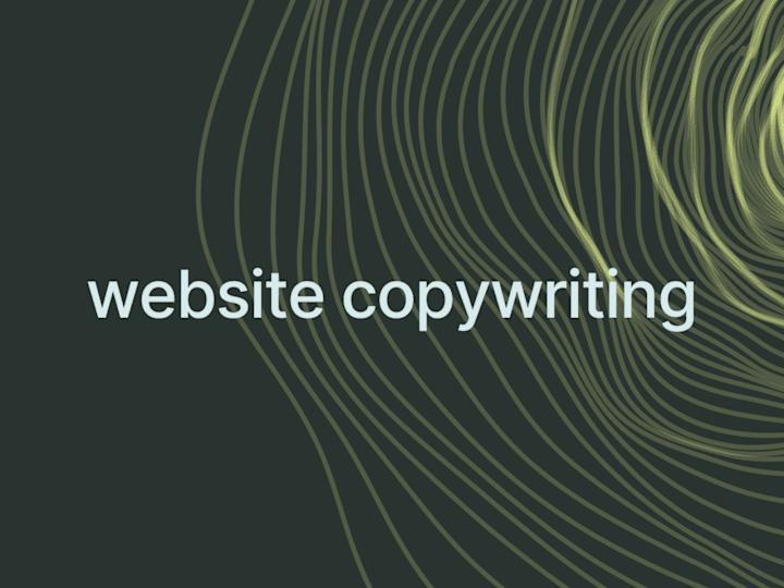 Cover image for Branded website copywriting 