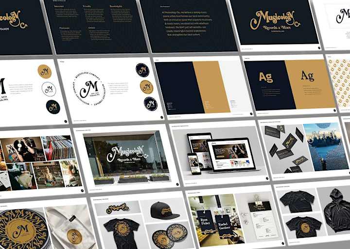Cover image for Brand Design for Musicology Co.