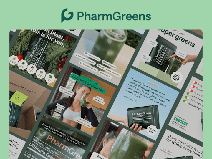 Cover image for PharmGreens | Marketing & Content Strategist 