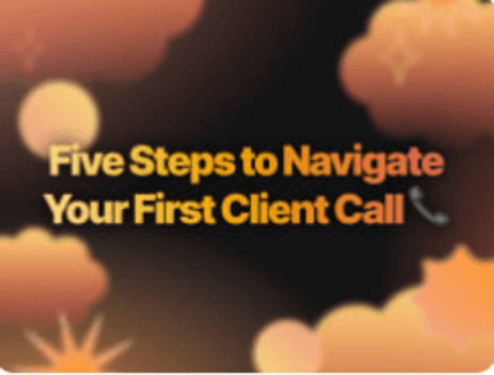 Cover image for Contra Article (SaaS B2B) | Steps to navigate first call