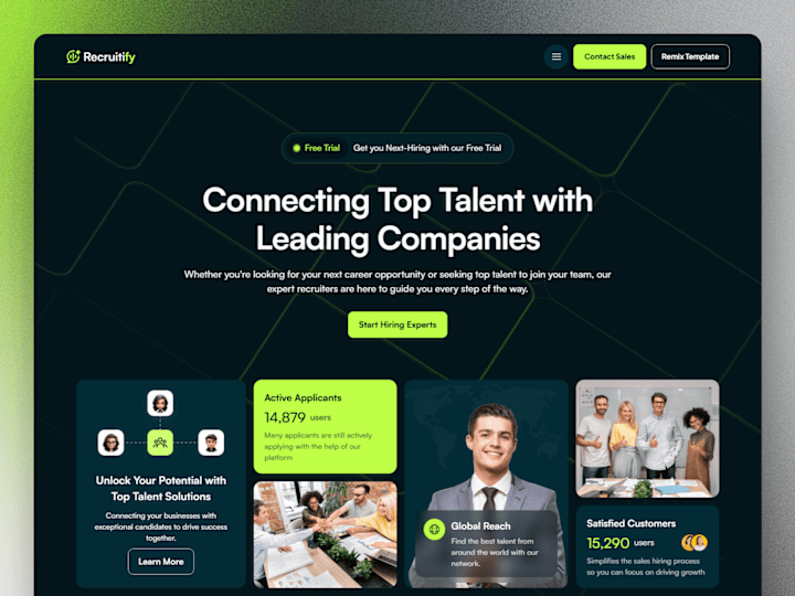 Cover image for Recruitify — Recruitment Agency