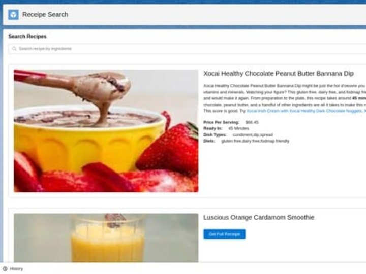 Cover image for Recipe Search